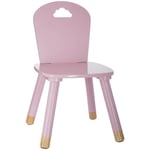 Chaise enfant Douceur rose Atmosphera Créateur D'intérieur