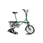 Brompton H6R Sammenleggbar sykkel 6 gir, 12,3kg, stålramme, Racing Green