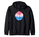 Shaved Ice Zip Hoodie