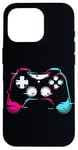 Coque pour iPhone 16 Pro Manette Esthétique Jeux Vidéo Jeux Graphiques Adolescents