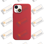 Coque Silicone iPhone 13 Rouge