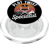 Plot Twist Specialist Film Réalisateur Cinéaste Film PopSockets PopGrip pour MagSafe