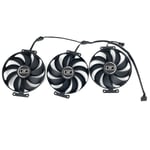 Ventilateur De Refroidissement Pour Asus Geforce Rtx3070 Rtx3060ti,Carte Graphique De Jeu Megalodon,12v - Type Black 3-Fan