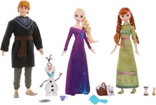 MATTEL, 3 Figurines LA REINE DES NEIGES – Elsa Anna Kristof et Olaf, MATHLW59