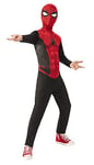 Rubies Déguisement Spiderman 3, OPP, film No way Home pour enfants, Marvel, Avengers, taille M, 5-6 ans (702748-M)