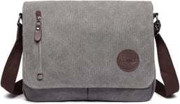 Sacs de messager en toile sacs à bandoulière pour hommes sac à bandoulière messenger en toile de 13,5 pouces sacoches pour ordinateur portable