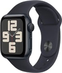 Apple Watch SE (2Nd Gen, 2023) [GPS 40Mm] Smartwatch with Midnight Aluminium Cas