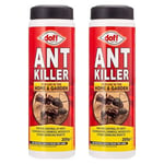 2 x Doff Ant Insect Bug Nest Killer Pesticide Indoor Outdoor Powder Repeller