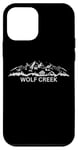 iPhone 12 mini Wolf Creek Colorado Ski Resort Mountain Silhouette Case