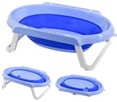 Newborn Baby Foldable Portable Bath Tub Bathing Shower Support Anti-Slip Bathtub