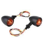 Jeffergarden Paire de clignotants led pour moto Vintage Bullet pour Honda