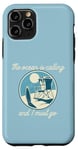 Coque pour iPhone 11 Pro THE OCEAN IS APPELING AND I MUST GO Surf Beach Surfing Meme