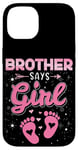 iPhone 14 Gender Reveal Brother Says Girl Baby Matching Gender Reveal Case