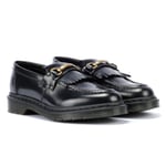 Dr. Martens Adrian Snaffle Black Leather Loafers