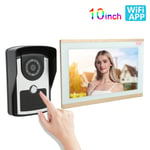 10In Wifi Wired Home Video Doorbell 1080P 2Mp Manual Zoom Ir Night Set