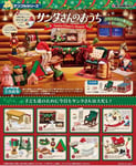 Re-Ment Petit Sample Series Santa's House Box 8 Pieces PVC Miniature Jap...