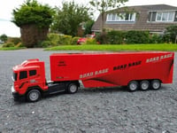 European Truck 49cm Large RED Lorry Gravity Sensor Radio Remote Control Car