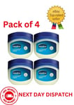 VASELINE PETROLEUM JELLY ORIGINAL Pack of  4 ( 100ml)  SKINCARE HEALER WHOLESALE