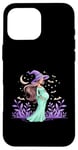 iPhone 16 Pro Max Spooky Halloween Witch Baby Bump for Pregnant Woman Case