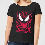 T-Shirt Femme Venom Carnage Marvel - Noir - S - Noir