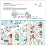 Lemon Craft Paper Pad 8x8 - Cotton Candy Boy