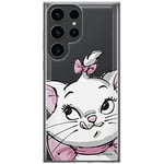 ERT Group Coque de téléphone Portable pour Samsung S23 Ultra Original et sous Licence Officielle Disney Motif Marie 001 Parfaitement adapté à la Forme du téléphone Portable, partiel imprimé