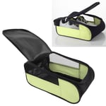 Black Green Dustproof Golf Shoe Bag Portable Golf Shoe Storage Bag BG