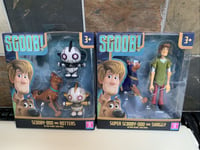 SCOOB! MOVIE - SCOOBY DOO TWIN PACK  SUPER SCOOBY AND SHAGGY, SCOOBY AND ROTTENS