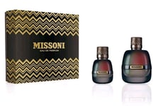 Missoni Parfum Pour Homme Eau De Parfum Spray Gift Set  100ml+30ml, Brand New.