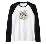 Peanuts - Snoopy Woodstock Raglan Baseball Tee