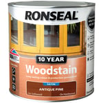 Ronseal 38676 10 Year Woodstain Antique Pine 750ml