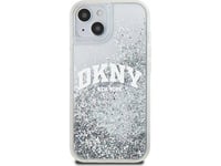 Apple Iphone 13 / 14 / 15 Dkny Dėklas Liquid Glitter Big Logo (Dkhcp15slbnaet) Baltos Spalvos