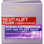 L’Oréal Paris Ansiktsvård Dag och natt Filler upplumpande nattkräm 50 ml (4.720,00 kr / 1 l)