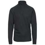 Trespass WISE360 - Adults 1/2 Zip Baselayer Top- T: XS_ C: Black