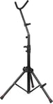 Gator Frameworks Tall Tripod Style Stand for Alto or Tenor Saxophones; (GFW-BNO-SAXTALL)