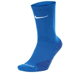 NIKE Unisex Nike Squad Crew Socks, Royal Blue/White, M UK