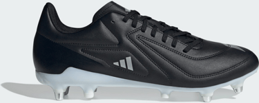 Adidas Adidas Rs15 Soft Ground Rugby Shoes Treenikengät CORE BLACK / ZERO METALIC / CLOUD WHITE