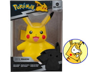 Pikachu Vinyl Figurine - Pokemon Select 4inch Nintendo - Jazwares