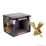 WizKids Dungeons and Dragons Icons of The Realms, Adult Gold Dragon Figure, DnD Miniatures