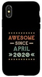 iPhone X/XS Awesome Since April 2020 Birthday Design Case