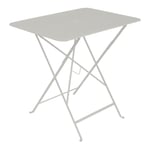 Fermob - Bistro Bord 77x57 cm Clay Grey A5 - Balkong- og kafébord - Grå - Metall