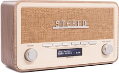 Radio Dab - Radio Vintage - Bluetooth - Dab+/FM - Gradateur - Piles & Secteur - DAB18LW