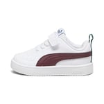 PUMA Mixte Bébé Rickie AC Inf Basket, Puma White Dark Jasper Malachite, 24 EU