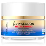 EVELINE Bio Hyaluron 3x Retinol System Moisturising Face Cream Filler 40+ 50ml