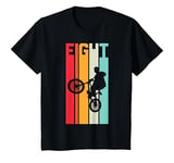 Youth 8 Year Old BMX Birthday Gift Party Boys Dirt Biking 8th T-Shirt