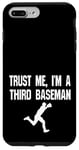 iPhone 7 Plus/8 Plus Funny 3rd Third Baseman Baseball Player Defense Field Case