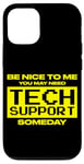 Coque pour iPhone 12/12 Pro Funny Tech Support It Programmateur informatique professionnel