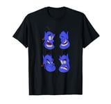 Disney Aladdin Genie Expressions Graphic T-Shirt T-Shirt