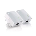 TP-LINK TL-PA4010 Powerline Starter Kit, 2 x Adapters, 10/100 Ethernet, Up tp 60