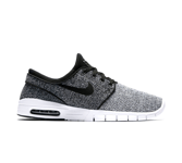 Nike SB Stefan Janoski Max Trainers  Grey Black White - Size UK 8 (EU 42.5) US 9